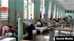 Vista interior del Hospital Ambrosio Grillo Portuondo en Santiago de Cuba. (Archivo)