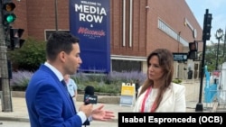 El periodista Mario Pentón, de Martí Noticias, conversó con la senadora estatal por Florida Ileana García, que asiste a la Convención Nacional Republicana, en Milwaukee.