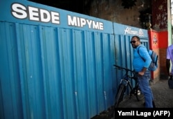 Sede de una pequeña empresa (mipyme) que comercializa alimentos en La Habana.