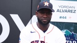 Conversamos con el bateador designado de los Astros, Yordan Álvarez