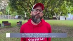 Declaraciones del activista y activista político cubano Alexander Otaola Casal