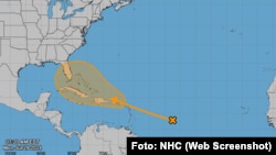 De formarse, la tormenta podría afectar a Cuba / Foto: NHC