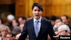 El Primer Ministro de Canadá, Justin Trudeau.