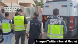 Agentes de Interpol y Europol (Imagen de Twitter/Interpol).