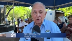 Homenaje a los brigadistas de la invasión de Bahía de Cochinos