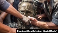 Una de las secuencias de "Monumento para ser derrumbado", de Camila Lobón.