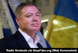 Captura de pantalla de Radio Svoboda: Embajador de Ucrania en Israel, Yevguén Korniychuk.