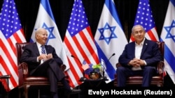 Presidente Biden re reúne en Israel con el primer ministro Netanyahu, miércoles 18 de octubre del 2023