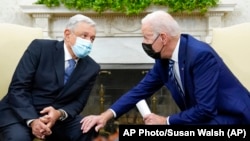 Foto Archivo. Biden recibió a López Obrador en la Oficina Oval de la Casa Blanca, el 18 de noviembre de 2021.