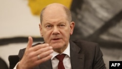 Olaf Scholz, canciller federal de Alemania, a la cabeza del G7 desde enero de 2022. (MICHELE TANTUSSI / AFP).