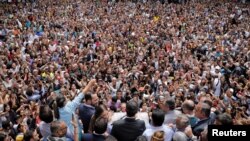 Guaidó en Caracas.