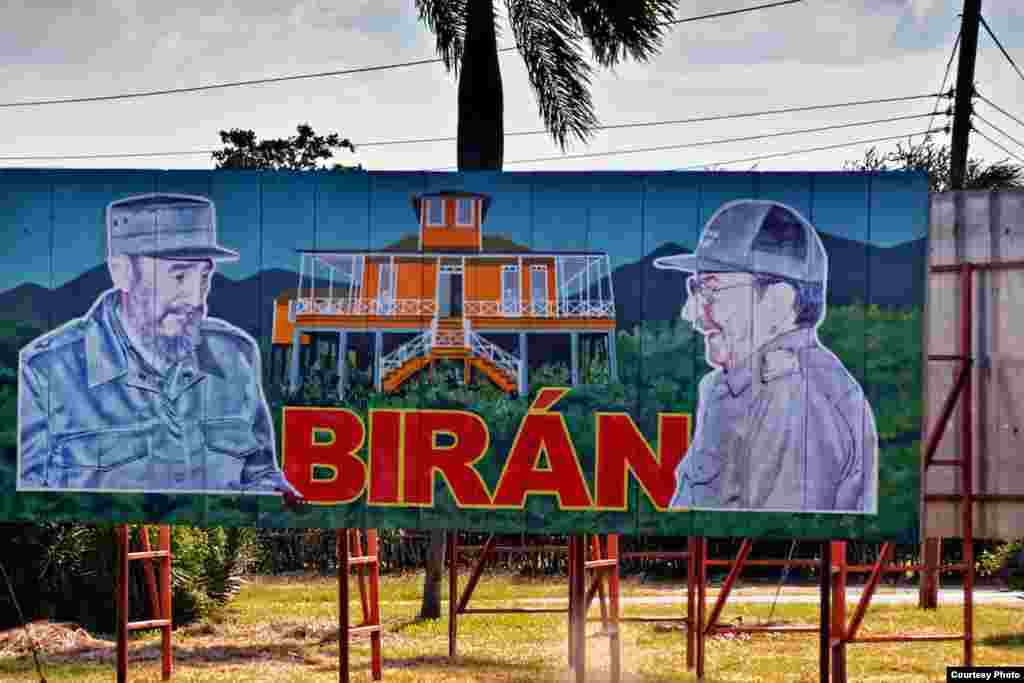 Camino a Birán, Cuba.