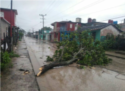 Afectaciones de Eta en Ciego de Avila.