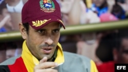  El líder opositor venezolano, Henrique Capriles. EFE