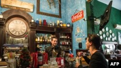 Un restaurante privado en La Habana.