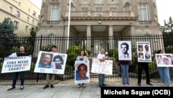 Vigilia en el 50 aniversario de la muerte de Pedro Luis Boitel, Washington, D.C..