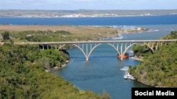 Desembocadura del Canímar a la bahía de Matanzas