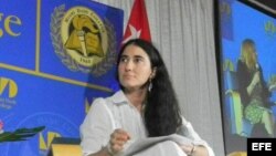 Yoani Sánchez.