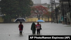 Inundaciones en La Habana el 3 de junio de 2022.