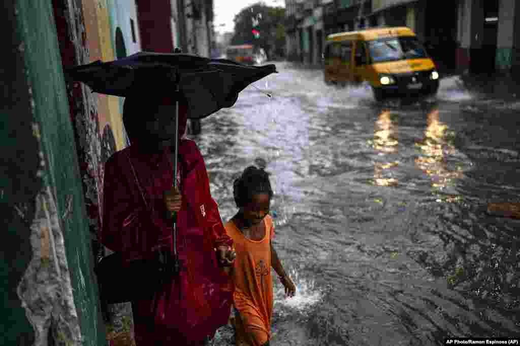 Inundaciones en La Habana el 3 de junio de 2022.