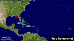 Tormenta Tropical Colin. 