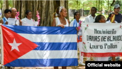 Damas de Blanco en La Habana.