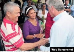 Medios locales reportaron la gira de Miguel Díaz-Canel en La Habana.