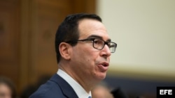 El secretario del Tesoro, Steven Mnuchin. (Archivo)