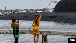 Así luce el despliegue militar de la armada de Putin en la Bahía de La Habana 