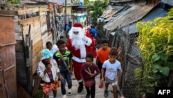 Captado en cámara: "Santa Claus en La Habana"