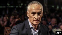 Jorge Ramos, periodista de la cadena Univisión.