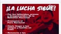 Activistas y organizaciones de oposición dentro de Cuba han lanzado la convocatoria Paro Nacional