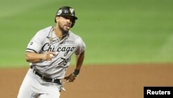 José "Pito" Abreu, pelotero cubano de las Grandes Ligas. (Charles LeClaire-USA TODAY Sports via Reuters).