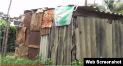 Barrio marginal en Bayamo