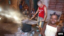 Festejos por aniversario de los Comités de Defensa de la Revolución (CDR) en Centro Habana 