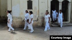 Damas de Blanco en Colón, Matanzas. 