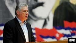 El primer vicepresidente de Cuba, Miguel Díaz-Canel.