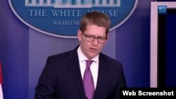 El portavoz Jay Carney dijo en la Casa Blanca que Zunzuneo no fue un proyecto secreto, aunque se aplicó de manera discreta en el restrictivo ambiente cubano 