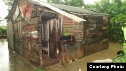 Una vivienda en el barrio marginal de Bayamo conocido como "La Unión" (Foto: Archivo). 