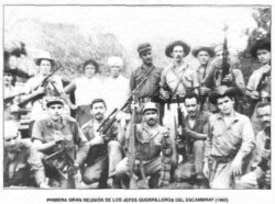 Alzados en el Escambray. Foto cortesía de Pedro Corzo.