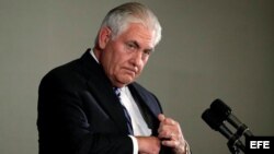 El Secretario de Estado de los Estados Unidos, Rex Tillerson.