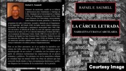 Portada del libro "La cárcel letrada", de Rafael Saumell