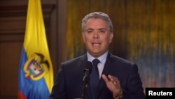 El presidente de Colombia, Iván Duque Márquez, en el poder desde el 7 de agosto de 2018. (Imagen cortesía de la Presidencia de Colombia).