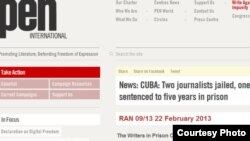 Noticias del Pen sobre Cuba