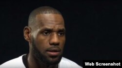 LeBron James condena el racismo en Estados Unidos.