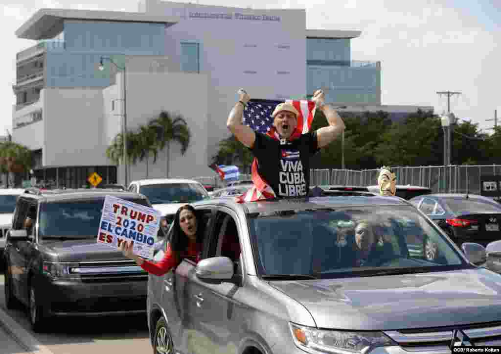 Caravana por la Libertad y la Democracia en Cuba