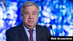 Antonio Guterres, secretario general de la ONU. Su segundo mandato de cinco años comienza el 1 de enero de 2022. (WEB-ONU).