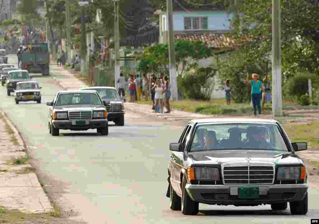 Fidel Castro se movía en una caravana de Mercedes Benz. Dos de escoltas debían ser de su grupo sanguíneo, asegura su ex guardaespaldas.