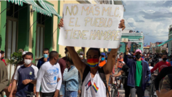 Protestas del 11 de julio en Matanzas. (Foto: Facebook)