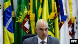 El ministro de Justicia de Brasil, Alexandre de Moraes.